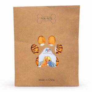 Pet Socks Size Medium Tiger Stripes